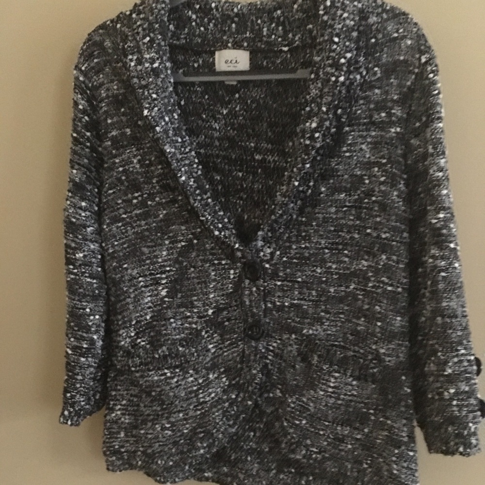 Eci knit sweater/cardigan